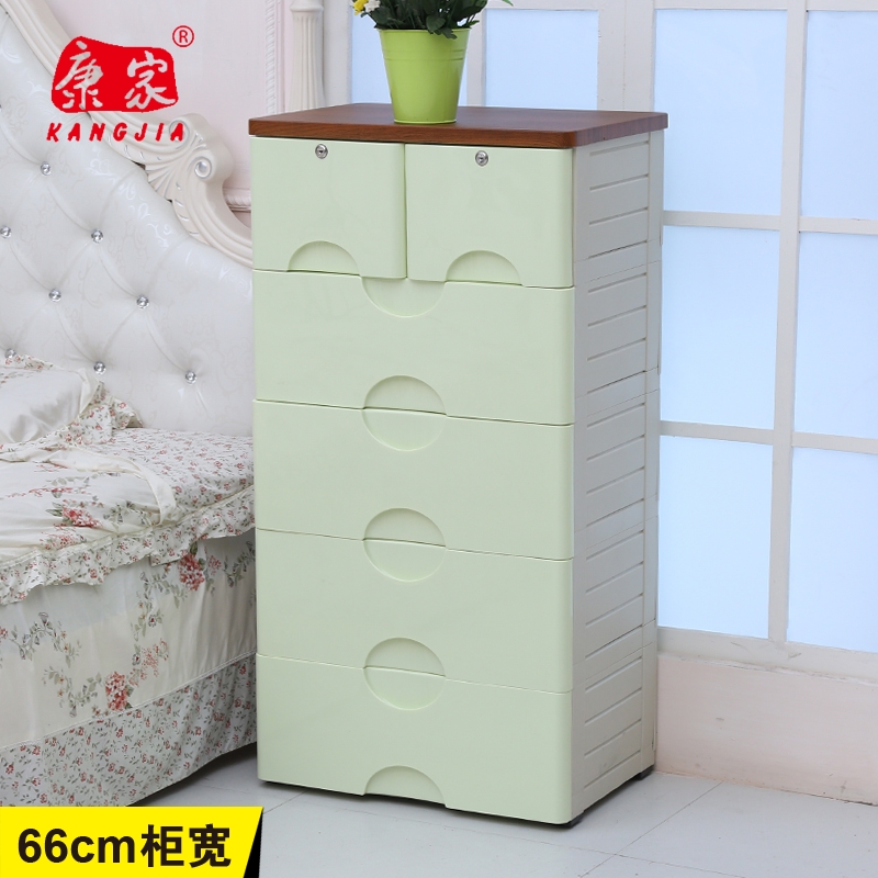 Usd 107 24 Kangjia Large Wooden Top Plastic Drawer Type Storage Kangjia Large Wooden Top Plastic Drawer
