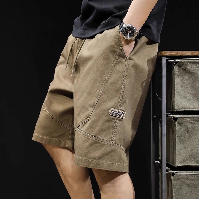 Extra Large Size 150kg American Cargo Shorts Men's Summer Mid-Pants Men's Casual Five-Point Pants Summer Outer Wear Trendy Brand 2