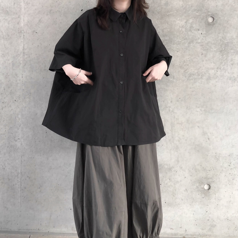 Extra Large Size 150kg Summer Thin Retro Short-Sleeved Shirts for Men and Women with Niche Loose Large Flap Pocket Pants Shirts 2 Extra Large Size 150kg Summer Thin Retro Short-Sleeved Shirts for Men and Women with Niche Loose Large Flap Pocket Pants Shirts 2