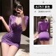 Фиолетовый [базовый стиль] Легкая короткая юбка для взрослых