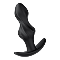 Silicone rear vestibular anus massager Remote app remote control Automatic pumping of the anal plug outside the invisible toxic dragon drill shake