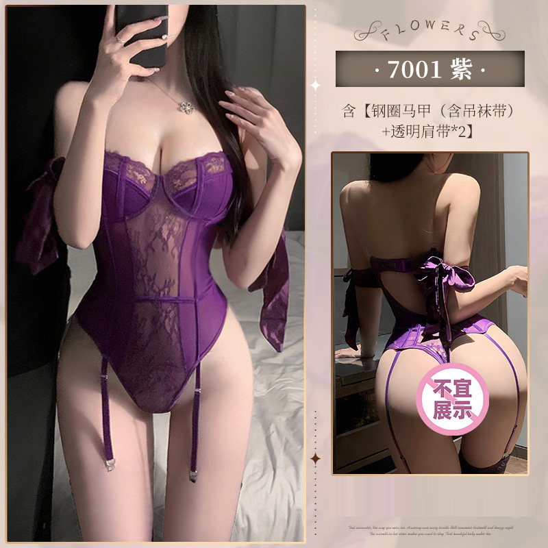 Feimu Steel-Boned Mesh Bodywear detail 7