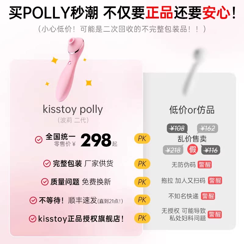 Kisstoy Polly Plus Klitorisstimulator detail 2