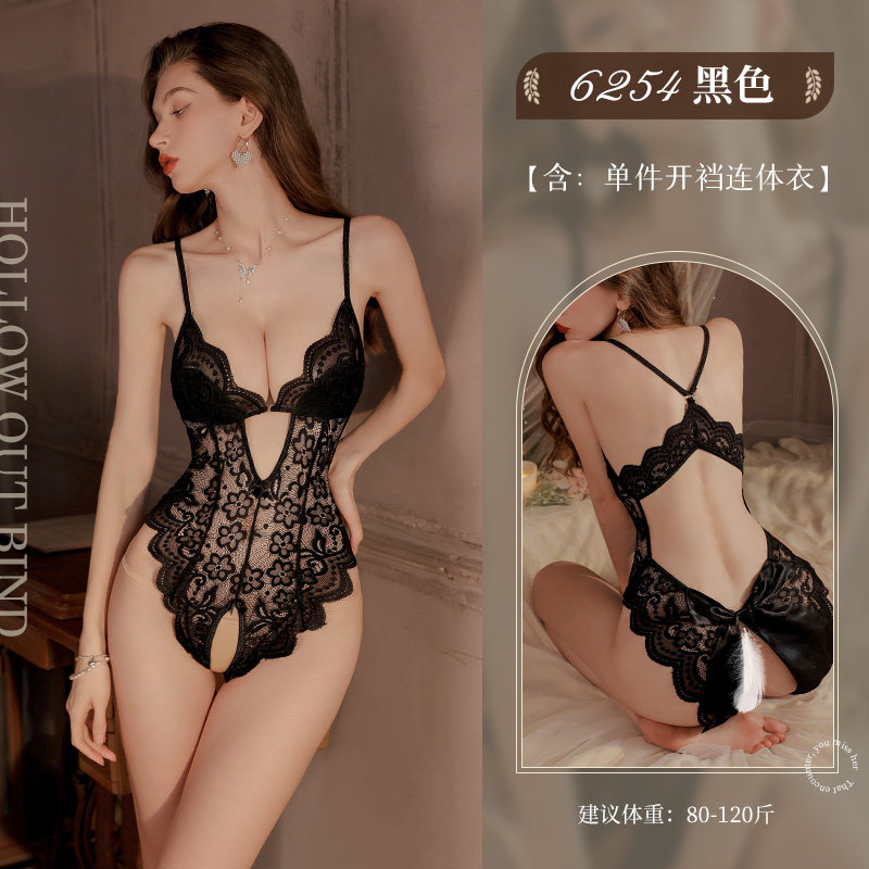 Butterfly Lace Bodystocking detail 7