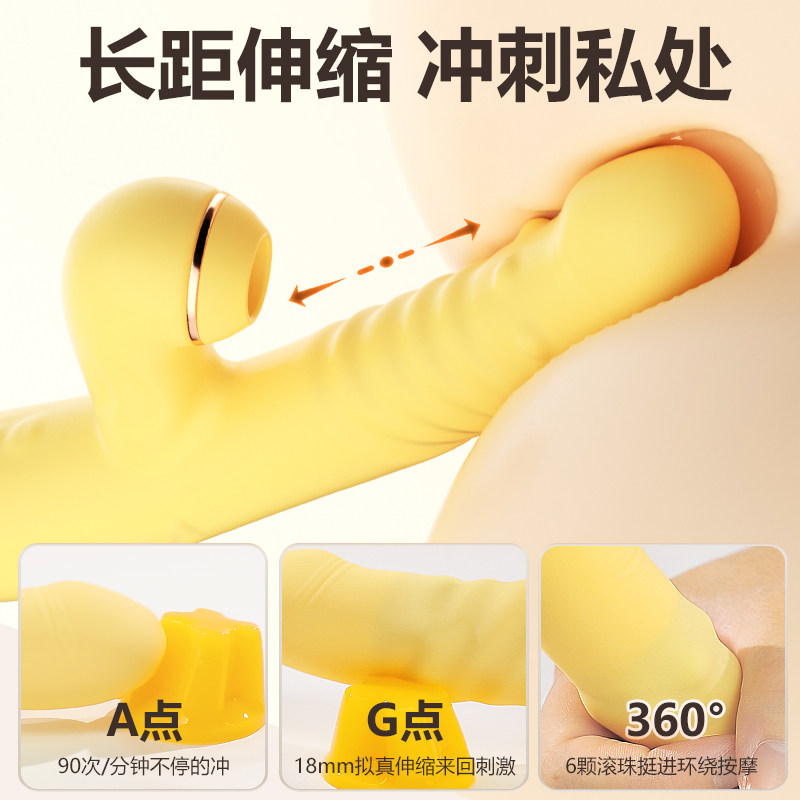 Auto-Thrusting Rotating Vibrating Massager detail 3