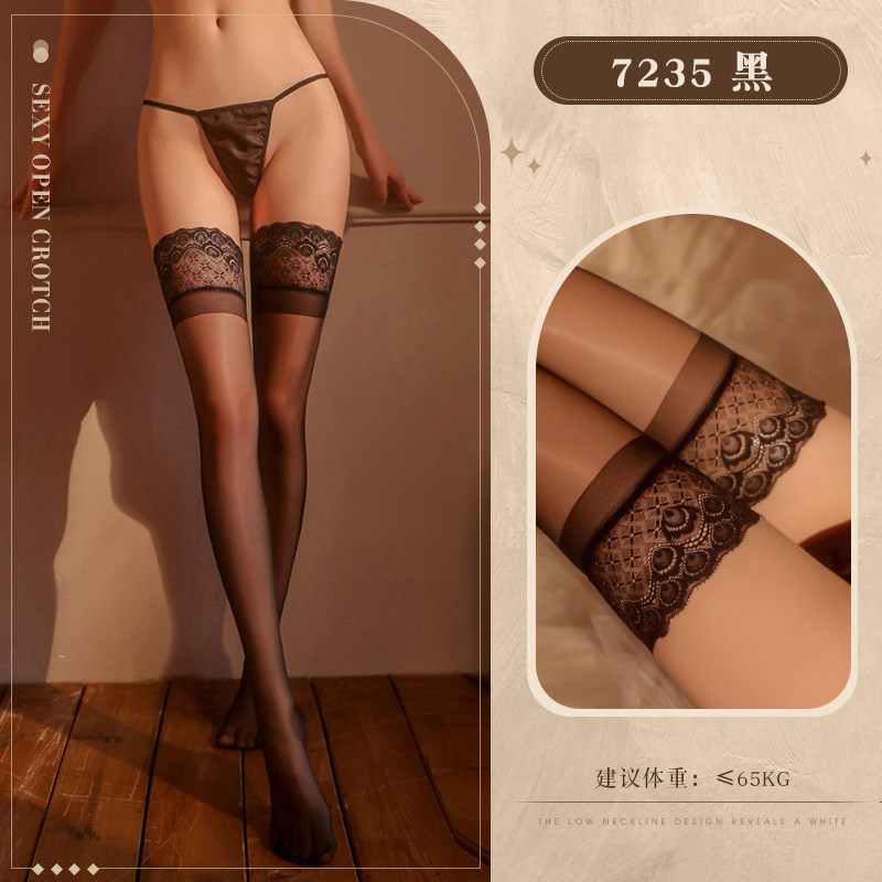 蕾丝花边长筒丝袜 detail 6