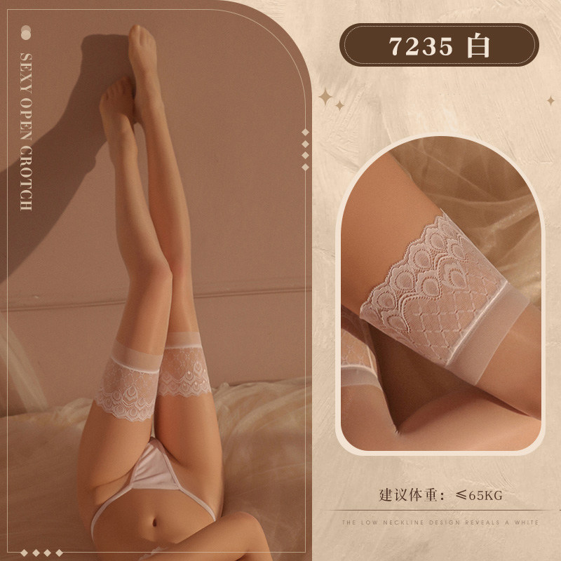 蕾丝花边长筒丝袜 detail 7