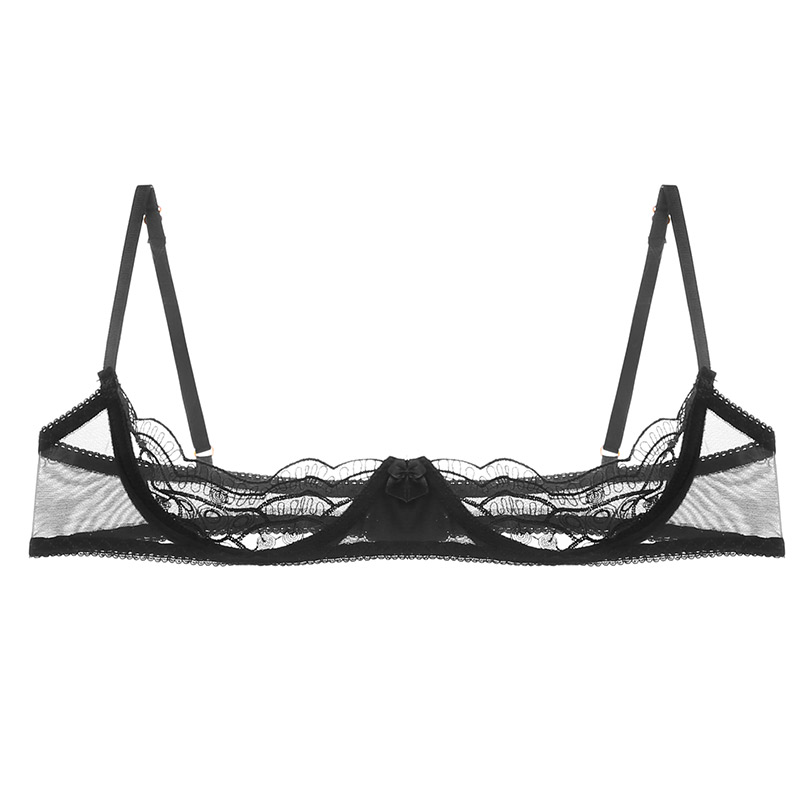 Spitzen-BH und Slip-Set detail 6