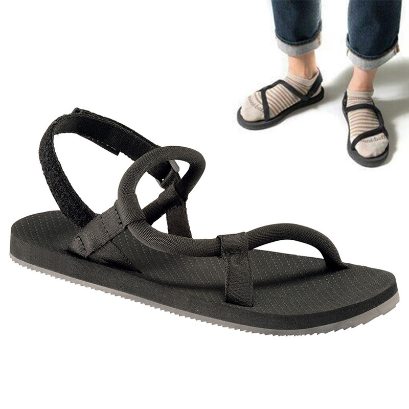 Montbell Sandals Men And Women Lovers Outdoor Non-slip Sandals Sandals Beach Shoes Japanese Ins Wind 23-Taobao
