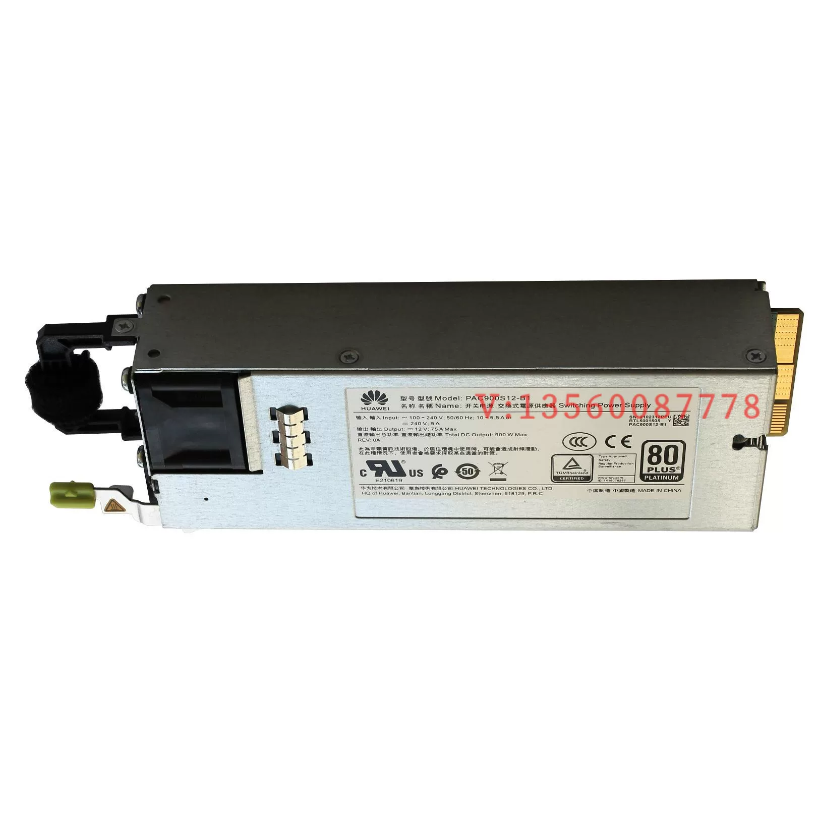 Подходит для Huawei V5 900W блок питания 02312GQB 02312PEU XWK GXY EXC 02311TLF