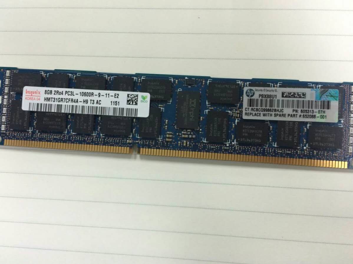 Samsung HY Hyundai Original 8g Ddr3 8gb 1333 ECC reg 10600r Server Memory