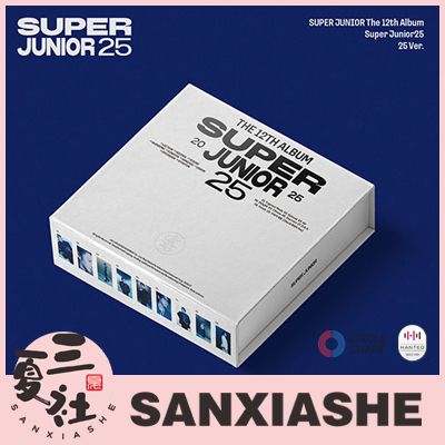 预售】Super Junior 蓝正规12辑Super Junior25 25 ver：回忆杀来