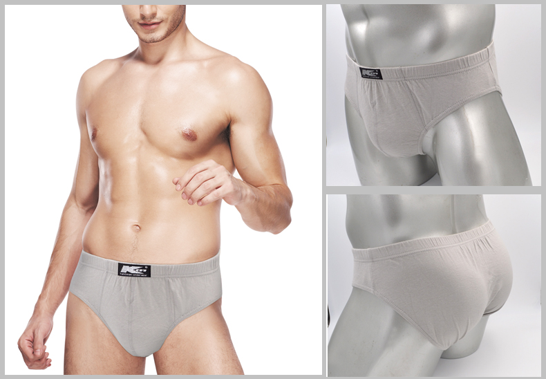 Quần lót nam 5 quần lót cotton cotton U lồi cỡ lớn quần lửng đáy quần nam béo eo quần sịp nam tam giác
