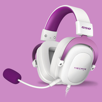 EDIFIER Rambler game headset listening sound identification position 7 1 Channel professional e-sports Hi-Res small gold standard certification wired head-mounted CF eating chicken Cross Fire wire with wheat usb interface