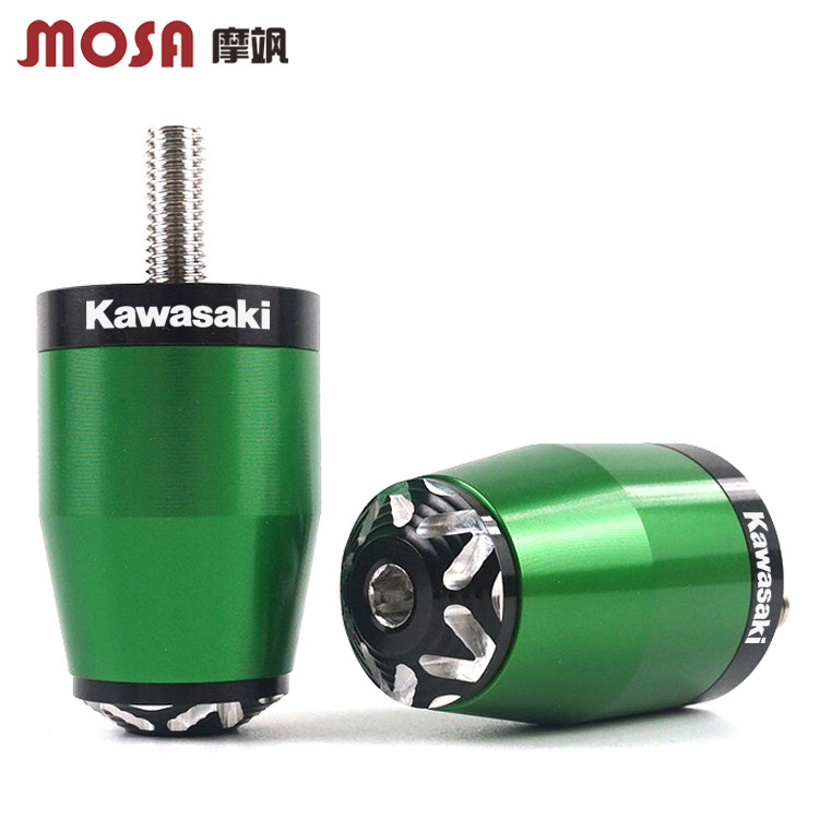 Applicable Kawasaki ninja ninja400 250300650 1000 modified handlebar choke plug and anti-fall 