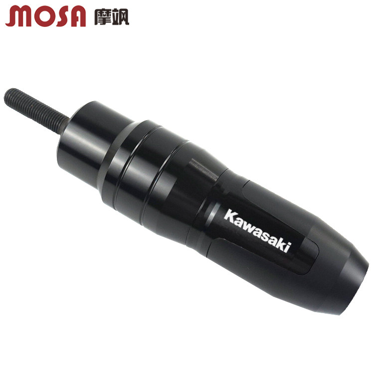 Applicable Kawasaki ninja Ninja250 SL Ninja1000 SX modified exhaust pipe anti-fall rubber stick protection bar
