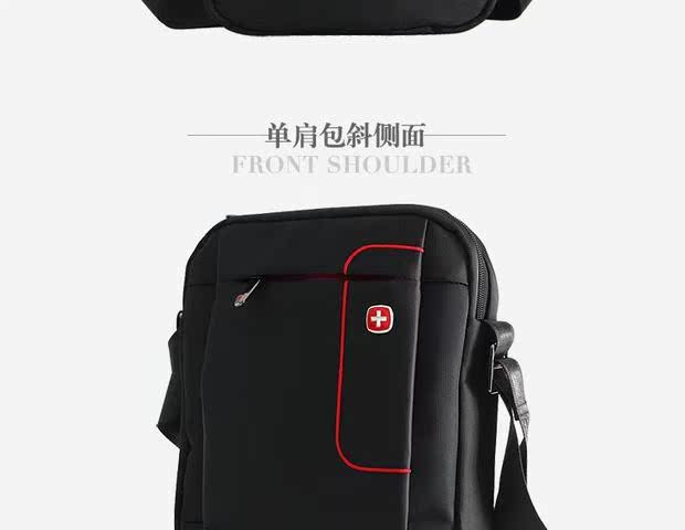 Thụy Sĩ quân đội xu hướng thời trang túi đeo vai bình thường Messenger túi ipad túi kinh doanh cặp nam và nữ ba lô túi hermes