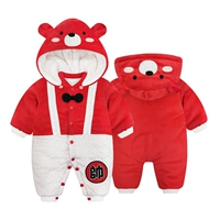 Хлопок M950 красивый медведь осень и зимний теплый комбинезон