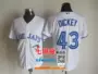 Áo ngắn tay mùa hè Toronto Blue Jays BAUTISTA 19 # 43 DICKEY Jersey Bóng chày Jersey - Thể thao sau bộ quần áo gió the thao nam mùa đông