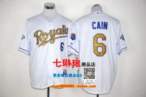 Người hâm mộ Áo ngắn tay áo bóng chày Jersey Royals áo VENTURA 30 # 16 B.JACKSON Street Hip Hop - Thể thao sau quần áo thể thao nam cao cấp