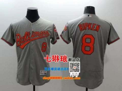 Quần áo bóng chày orioles RIPKEN 8 # MachADO 13 # 10 JONE áo mới - Thể thao sau bộ adidas nam