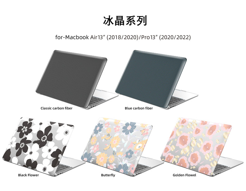 monomate適用蘋果macbook pro13寸筆記本電腦保護套Air超薄磨砂保護套Mac M2半透明全包防摔外殼抗指紋|筆記本保護殼 ...