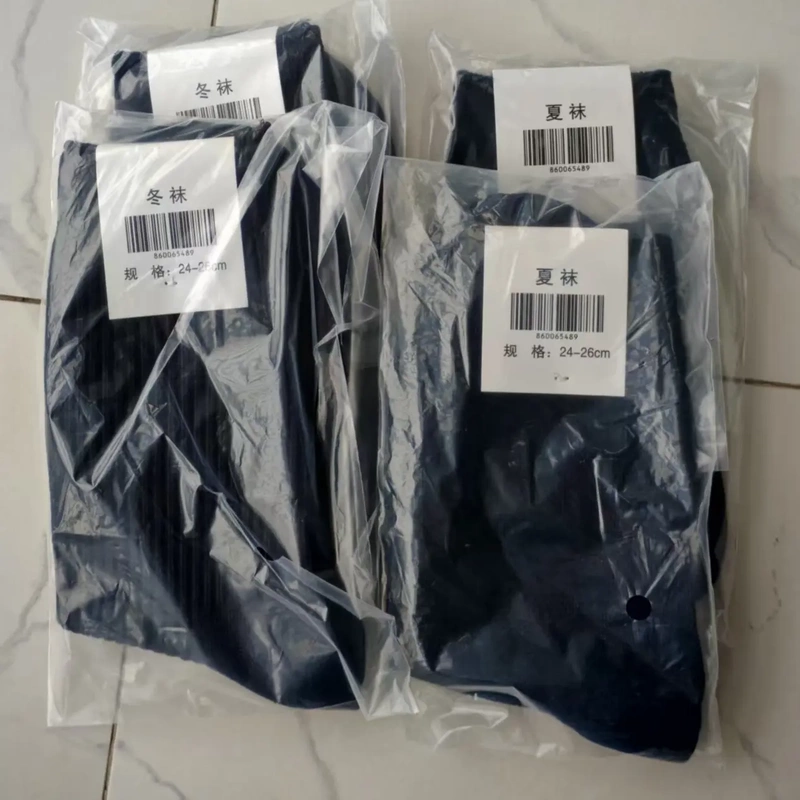Military Fan Men's Summer Socks, Winter Socks, Sweat-Absorbent, Odor-Resistant, Standard Mid-Tube Land-Style Black Military Training Sports Socks, Navy Blue Socks