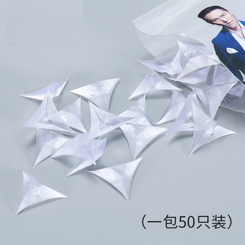 PVC Transparent Crystal Drawers Overall Cabinet Anti-Dust Angle Soft Furniture Wardrobe Anti-Grey Cabinet Corner Rubber Triangle Cushion