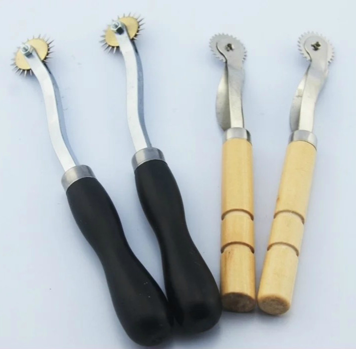 Pointer roller tracer Needle stroke tracer wheel repeater tailoring tool point cloth wheel making plate