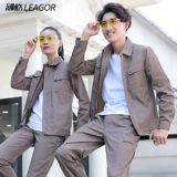 Комбинезон, осенний износостойкий лонгслив для работы