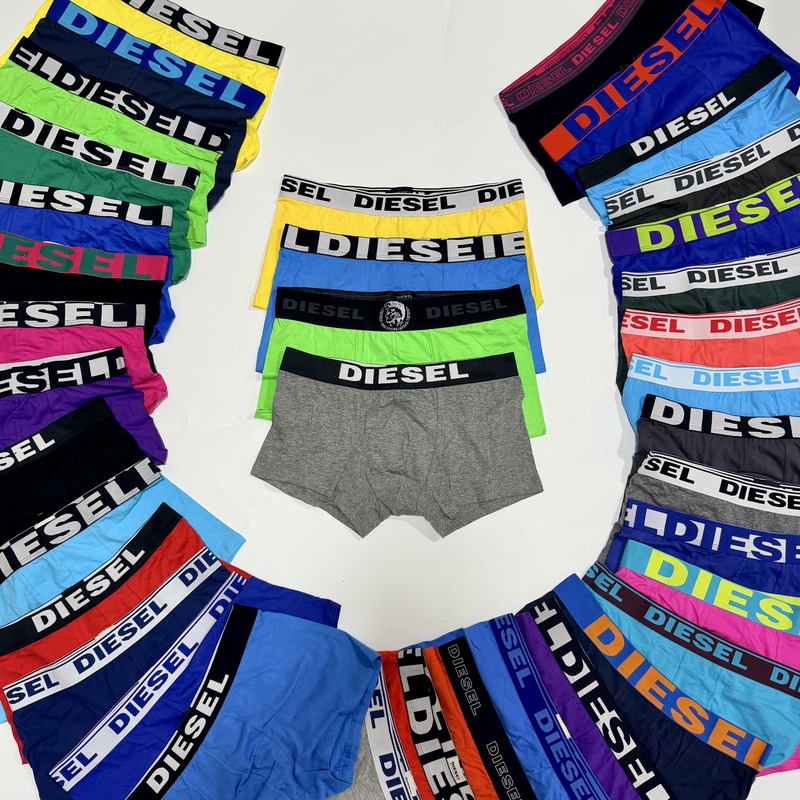 New Men's Pure Cotton Underwear Trendy Brand Diesel Sexy Dopamine Comfortable Breathable Sweat-Absorbent Sports Boxer Briefs New Men's Pure Cotton Underwear Trendy Brand Diesel Sexy Dopamine Comfortable Breathable Sweat-Absorbent Sports Boxer Briefs