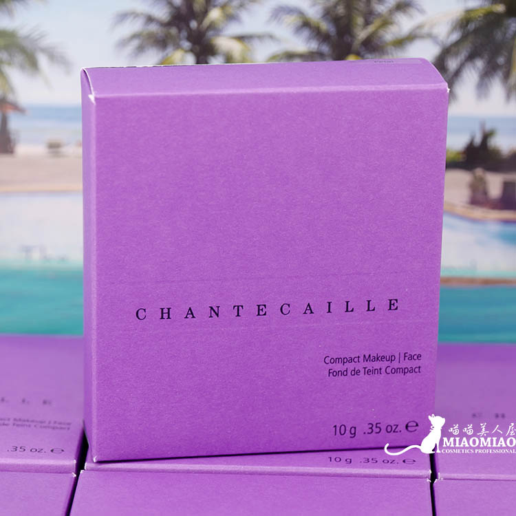 Chantecaille Champagne Card Cleansing ướt và khô bột 10g nhỏ S Arora đề nghị eglips phấn phủ