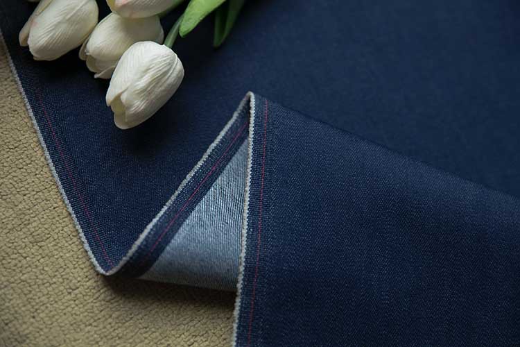 Màu xanh dày cộng với vải nhung vải nhung quần handmade DIY vải cotton quần áo vải mỏng vải dạ len
