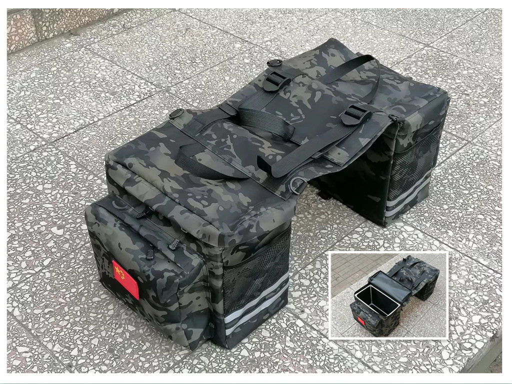 Locomotive backseat package pack waterproof electric scooter trailer rider side pack tail pack pack