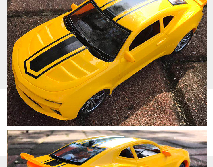 Bumblebee trẻ em mô phỏng xe điều khiển từ xa 1:16 ổ đĩa bốn bánh USB sạc điều khiển từ xa xe câu đố mô hình xe đồ chơi điện búp bê búp bê