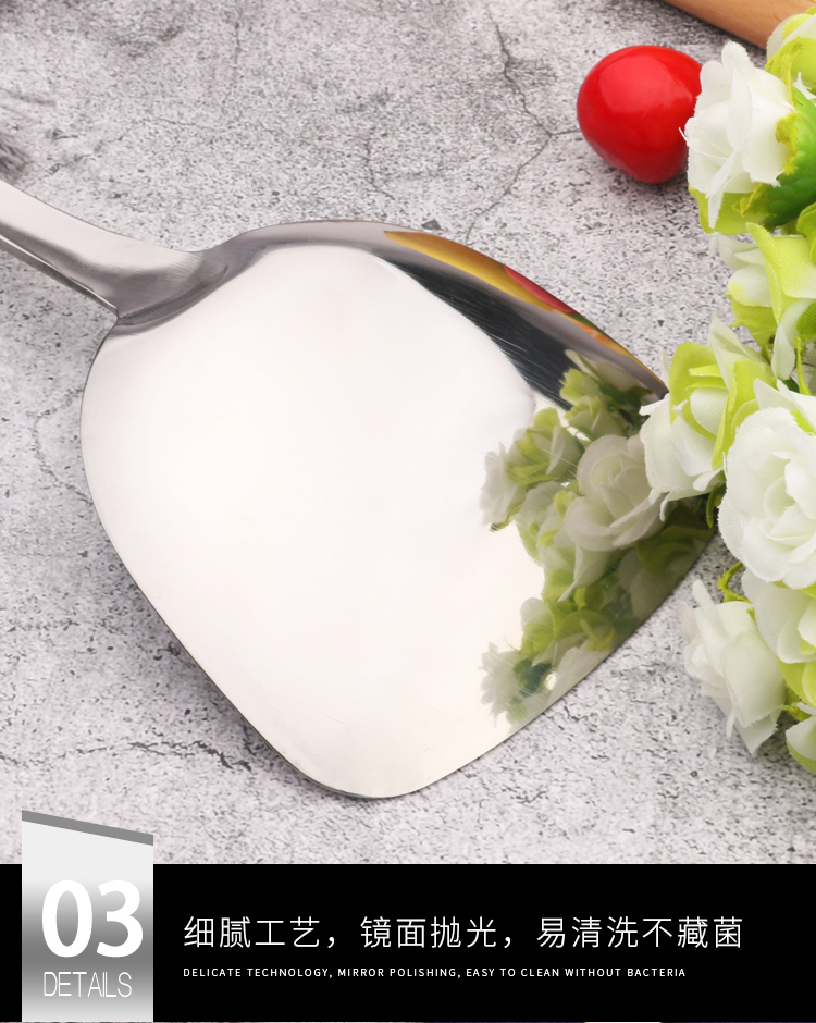 Bộ thìa bếp inox 304 đặt xẻng nấu ăn muỗng colander đầy đủ bộ dụng cụ nấu ăn gia đình bếp chiên xẻng đặt - Phòng bếp nồi inox