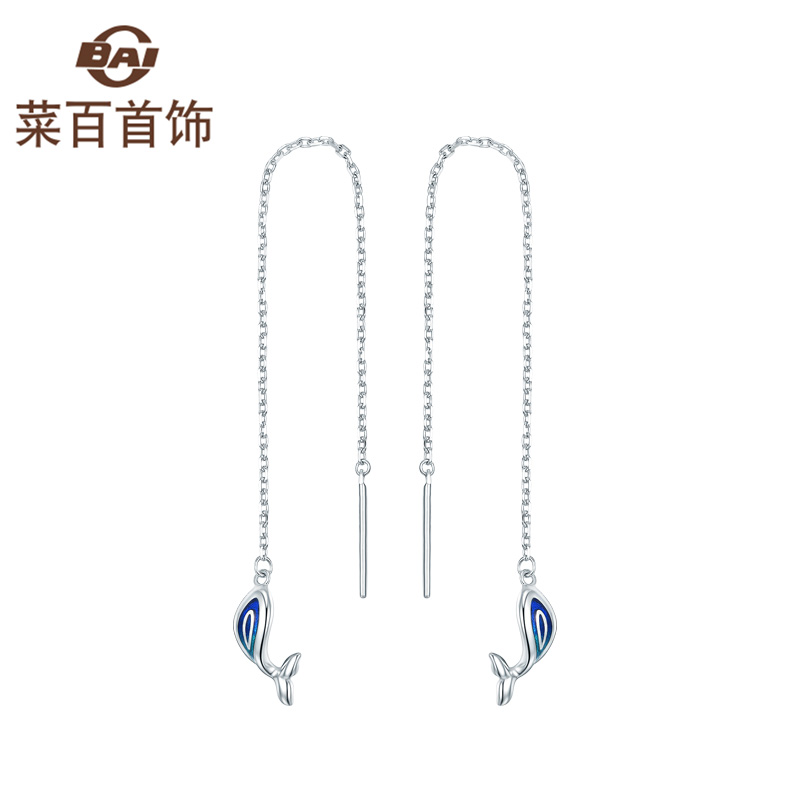 Vegetable 100 Jewelry Platinum Earrings 