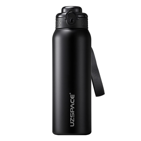 Thermos cup large capacity water cup men's new 2025 good-looking students go to school special men's thermos cup car