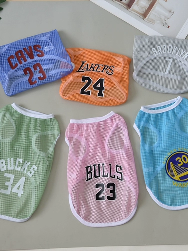 Собака летняя одежда тонкая сетчатая кошка кошка летняя одея