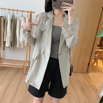 Big Ding homemade limited snapped up Tencel tie sunscreen thin suit