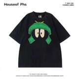 Минималистский мультипликационный мультфильм американский стиль старая вода для мытья вода ретро круглую шею bf ветры Помело свободно