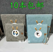 Square 8 square 10 inch childrens album cover leather album Baby memorial album Photo book album leather album custom photo studio