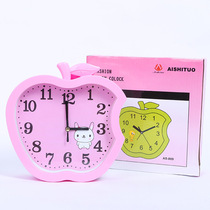 Creative Mute Small Alarm Clock Cartoon Personality Sloth Student Children Taunted can hang up with a little alarm clock