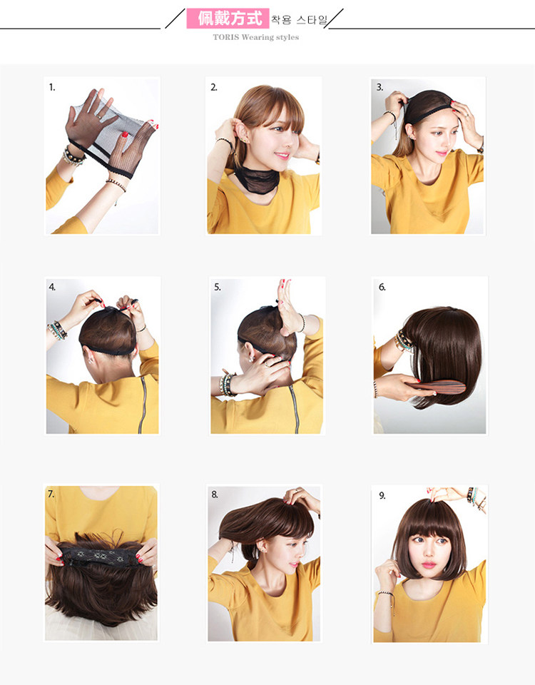 Perruque Long cheveux raides - Ref 2609673 Image 25