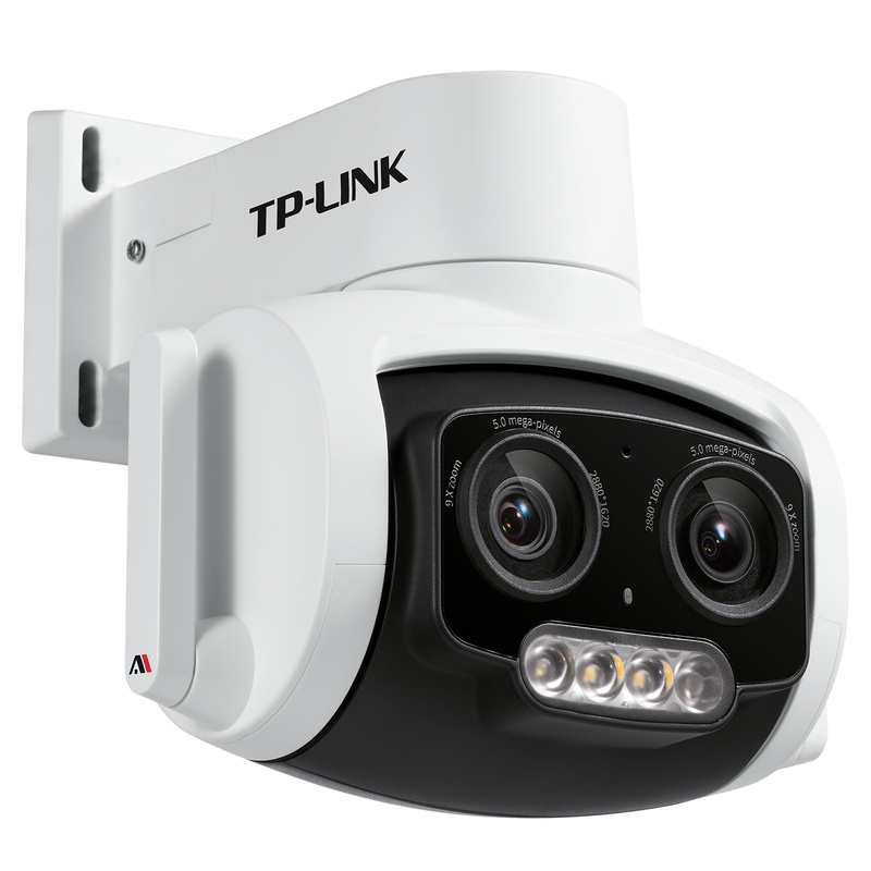Tp-Link Tl-Aipc657 Binocular 9X Zoom Version 5Mp Full Color Wireless Ptz Camera Ai Intelligent Dual Frequency Tp-Link Tl-Aipc657 Binocular 9X Zoom Version 5Mp Full Color Wireless Ptz Camera Ai Intelligent Dual Frequency