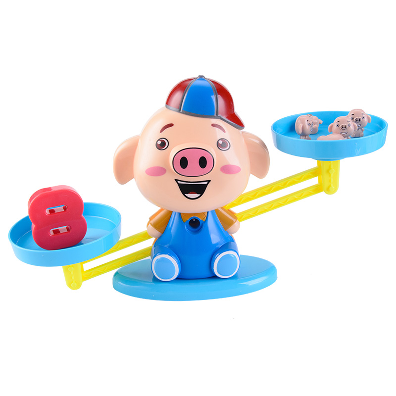Puzzle Small Cat Scales Digital Scales Toys Small Bear Scales Small Monkey Scales Count Toys Small Pig Scales