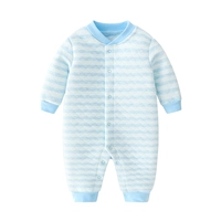 Держите теплую голубую полосу B