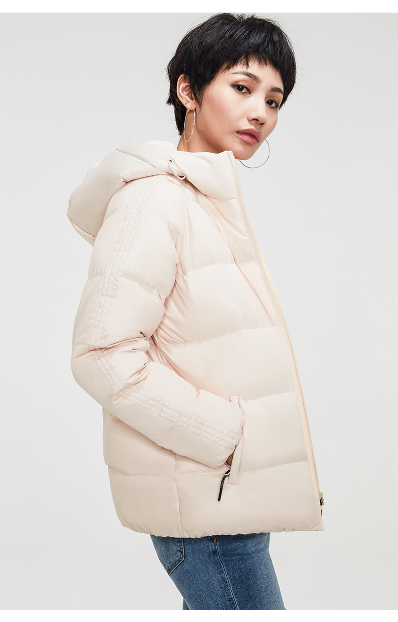 Anta down jacket nữ ngắn đoạn ấm áp và áo gió thể thao cotton 2018 thu đông mới mùa thu mới áo phao hm