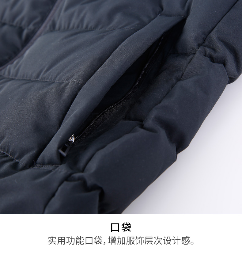 Anta nam xuống áo khoác vest 2018 mùa đông mới cộng với nhung ấm áp áo thể thao giản dị chính thức áo khoác nỉ lining
