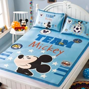 Disney cartoon mat băng mùa hè lụa ba mảnh gấp mat 1,2 1,5 m giường ký túc xá 1.8m - Thảm mùa hè